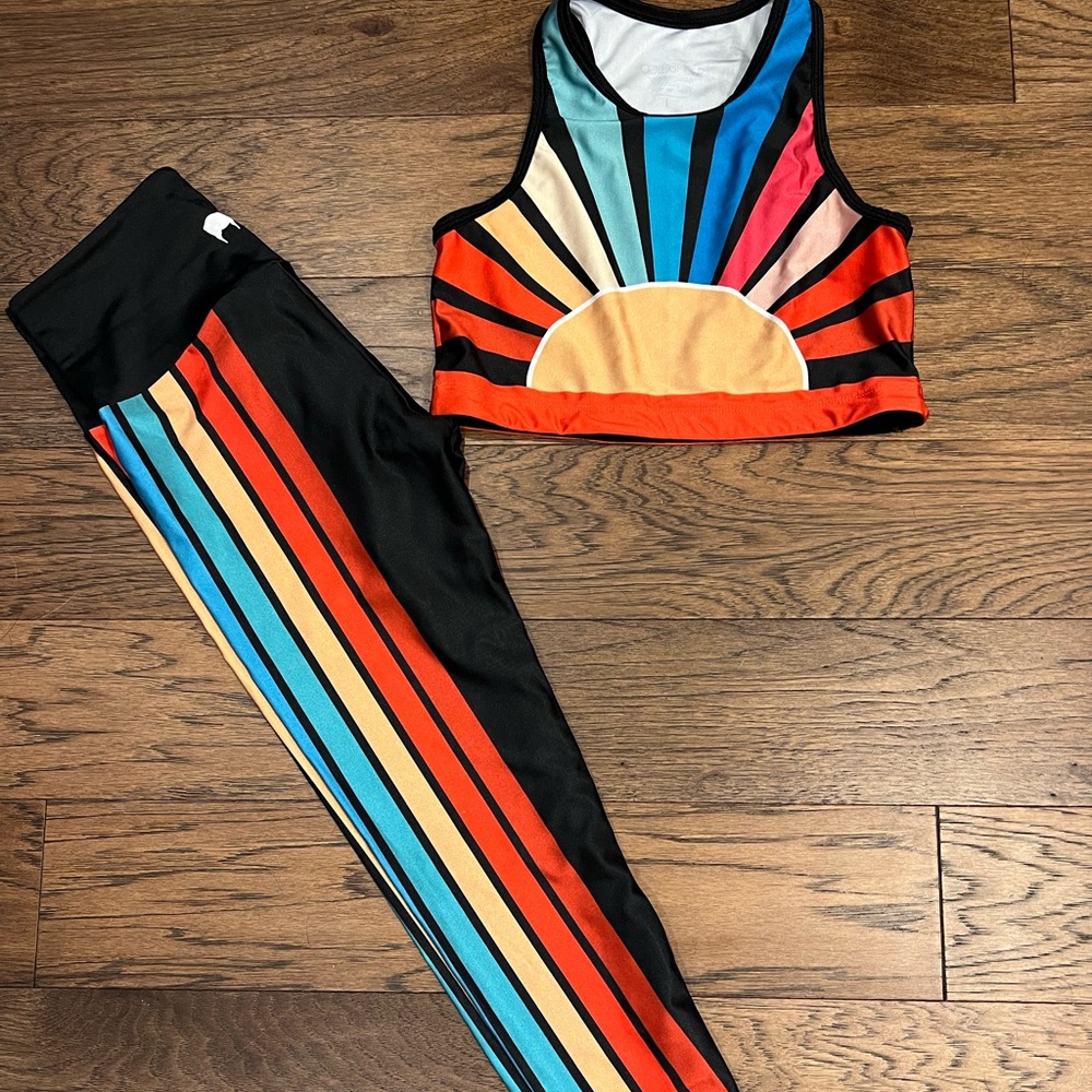 Goldsheep set L Bra and M pant